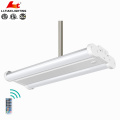 Lumière linéaire de 140w double tube LED avec ETL DLC Haute luminosité led haute luminosité de baie